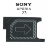BANDEJA /SOPORTE /GUIA TARJETA SIM PARA XPERIA Z3 COMPACT MINI D5803